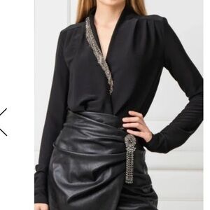 Pinko Bodysuit glam and beautiful for any occasion NWT